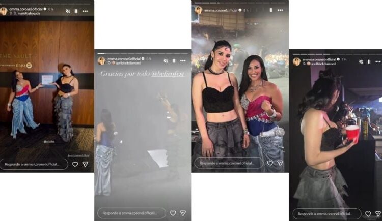 ¿Debutó como cantante? Emma Coronel sorprende al subir al escenario del BelicoFest; así deslumbró la esposa del ‘Chapo’ Guzmán | VIDEO
