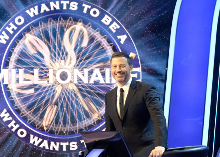 Jimmy Kimmel Host Who Wants to Be a MillionIare